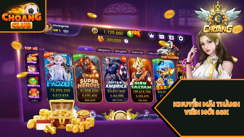 Điều kiện nhận khuyến mãi thành viên mới 88k