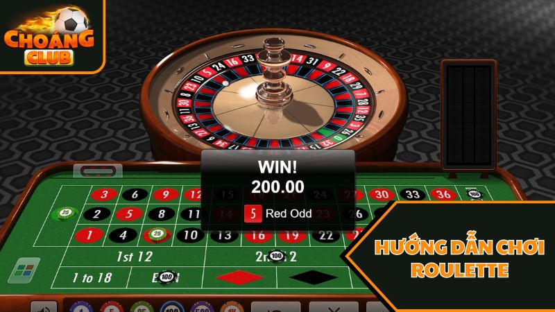 Hướng dẫn trải nghiệm game Roulette tại Choáng club