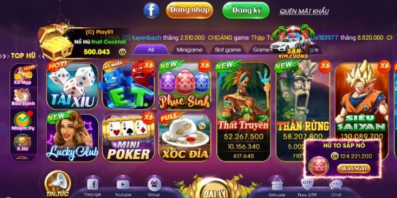 Kho sản phẩm cổng game độc đáo và đa dạng